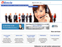Tablet Screenshot of odiencia.com